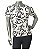 BLUSA ESTAMPADA COM BARRADO - Imagem 1