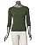 BLUSA BÁSICA GUINÉ VERDE MANGAS 3/4 - Imagem 1