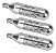 CARTUCHOS CO2, 25G, ROSCA, 3 PCS - Imagem 1