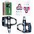 PEDAL CLIP SPEED, WELLGO R96B, PTO, 9/16 - Imagem 1