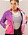JAQUETA JIMP FURBO CORTA VENTO ASPEN GRADIENT FEM - PURPLE LAKE - GG - Imagem 3