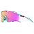 ÓCULOS KAPVOE X170 SPORTS SUNGLASSES PHOTOCHROMIC - TRANSLÚCIDO ROSA COM AZUL - Imagem 1