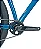BICICLETA SENSE IMPACT COMP AQUA/BRANCO 2025 TAM - 19 - Imagem 3