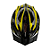 CAPACETE MTB C/REG C/ABA IN MOLD PRETO/AMARELO H1153 - Imagem 2