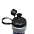 GARRAFA ELLEVEN ISOTERMI 590ML TAMPA PRETO/CINZA - Imagem 2