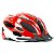 CAPACETE ABSOLUTE NERO VERMELHO/BRANCO TAM - M - Imagem 1