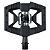 PEDAL CRANKBROTHERS DOUBLE SHOT 1 PRETO - Imagem 1