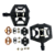 PEDAL CRANKBROTHERS DOUBLE SHOT 1 PRETO - Imagem 8