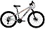 Bicicleta South Freeride Branco C/ Laranja 21v Aro 26 - Imagem 1