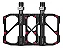 PEDAL PREMOND MTB ALUM./CARBON PRETO - Imagem 1