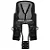 CADEIRINHA ECOQUICK PRETO/CINZA - Imagem 2
