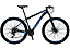BICICLETA SOUTH STORM PRETO C/ AZUL ARO 29 21V TAM - 19 - Imagem 1