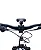 BICICLETA SENSE GROM 20 RACE 2025 BRANCO/AZUL - Imagem 3