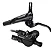 CONJUNTO FREIO DISC HID. TRAS. MOD. 02 PRETO - Imagem 1