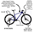 BICICLETA CANNONDALE SCALPEL HT CARBONO 3 AZUL 2025 TAM - 17 - Imagem 2