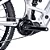 BICICLETA E-BIKE SENSE EXALT E-TRAIL AL EVO FORTY-5 PN AM2 SILVER/PRETO TAM - 19 - Imagem 4