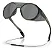Óculos De Sol Oakley Clifden Latitude Matte Olive Ink Prizm  Black Polar - Imagem 2