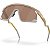 Óculos Oakley BXTR Patrick Mahomes II Collection Matte Terrain Tan Lente Prizm Tungsten - Imagem 2