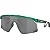Óculos Oakley BXTR Metal Transparent Viridian Lente Prizm Black - Imagem 1