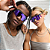 Óculos de Sol Unissex Oakley Hydra Crystal Black Prizm Violet - Imagem 6