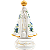 Nossa Senhora Aparecida INCENSÁRIO - Floral Azul - Imagem 3