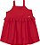 VESTIDO DE ALÇAS BEBÊ MENINA VERMELHO | NINI & BAMBINI (6M) - Imagem 1