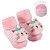 MEIA ANTIDERRAPANTE COM CHOCALHO GATINHO ROSA | BUBA (6M-12M) - Imagem 1