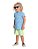 CONJUNTO INFANTIL MENINO AZUL E VERDE | ALAKAZOO (2 ANOS) - Imagem 1