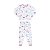 PIJAMA INFANTIL MENINA ESTAMPADO BRANCO | ALAKAZOO (8 ANOS) - Imagem 2
