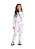 PIJAMA INFANTIL MENINA ESTAMPADO BRANCO | ALAKAZOO (8 ANOS) - Imagem 1