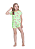 PIJAMA INFANTIL MENINA ESTAMPADO VERDE | ALAKAZOO (4 ANOS) - Imagem 1
