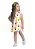 VESTIDO INFANTIL MENINA TEXTURIZADO | ALAKAZOO (3 ANOS) - Imagem 1