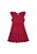 VESTIDO INFANTIL MENINA EM MALHA VERMELHO | ALAKAZOO (6 ANOS) - Imagem 1