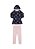 CONJUNTO INFANTIL MENINA COM PARKA ESTAMPADA | ALAKAZOO (4 ANOS) - Imagem 1