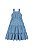 VESTIDO JEANS MIDI INFANTIL MENINA COM BABADOS | ALAKAZOO (4 ANOS) - Imagem 3
