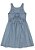 VESTIDO JEANS INFANTIL MENINA AMARRAÇÃO COSTAS | ALAKAZOO (10 ANOS) - Imagem 2
