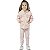 CONJUNTO INFANTIL MENINA MOLETOM ROSA | VRASALON (1 A 3 ANOS) - Imagem 2