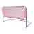 Mini Grade de cama Simples Rosa Ninos - Imagem 2