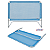Mini Grade de cama Box Azul Ninos - Imagem 1