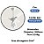 Ventilador De Teto Tron Lestia 110v Branco C/ Lustre - Imagem 9
