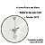 Ventilador De Teto Tron Lestia 110v Branco C/ Lustre - Imagem 8