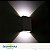 Arandela Led 4W Bivolt 3000K 100 Lumens Preto IP65 Blumenau - Imagem 2