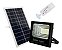 Refletor Solar Led 60W 6500K 1500 Lúmens c/ Bateria, Controle Remoto, Sensor de Presença e Fotocélula Solar Light - Imagem 1