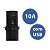 Torre Mini Totem Automática 01 Tomada 10A + 02 USB Preto Dutotec - Imagem 1
