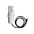 Torre Mini Totem Manual Pop 01 Tomada 10A + 02 USB Branco Dutotec - Imagem 1