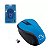 Mouse sem Fio Preto/Azul USB Multilaser - MO215 - Imagem 2