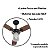 Ventilador De Teto Tron Marbela 127v Preto C/ Lustre - Imagem 3