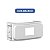 Módulo para conectar RJ45 branco com 2 peças Composé Weg - Imagem 2