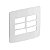 Placa Weg Composé 4X4 6 Posições Branco - Imagem 4