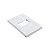 Placa 4X2 1 Posição Branco com Branco Style Refinatto - Imagem 2